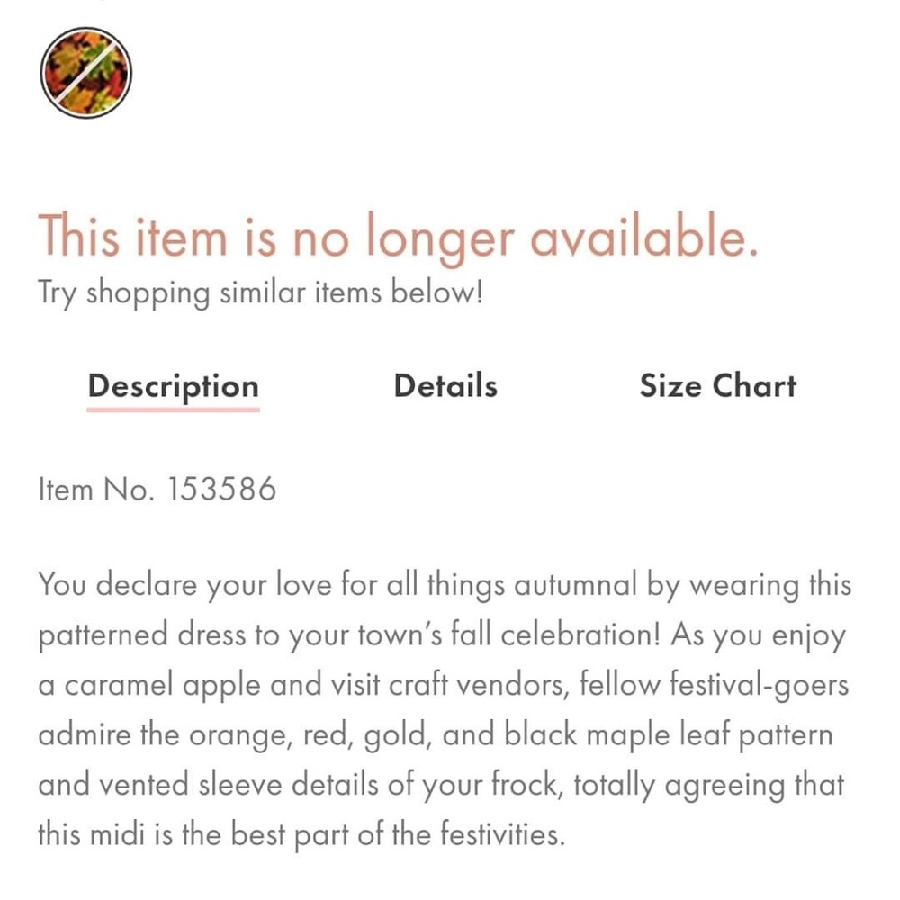 ModCloth Leaf Festvial A Line Dress In Maples - Picture 8 of 8